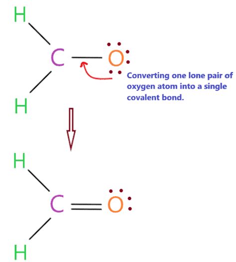 CH2O lewis structure, molecular geometry, bond angle, hybridization?