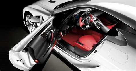 Here's Why The Lexus LFA Interior Is A Dream For Every Gearhead