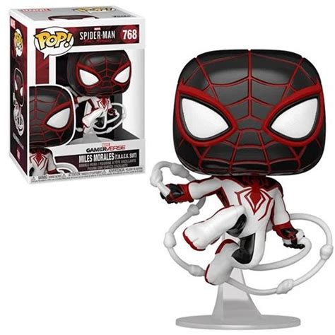 Funko Marvel Spider-Man POP Marvel Miles Morales Vinyl Figure 768 Track ...