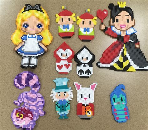 Disney Princess Perler Bead Designs