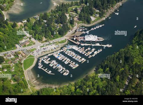 Snug Cove BC Ferrys Bowen Island British Columbia Canada Stock Photo ...