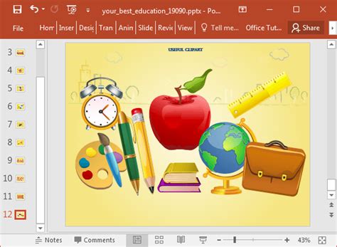 Animated Best Education PowerPoint Template