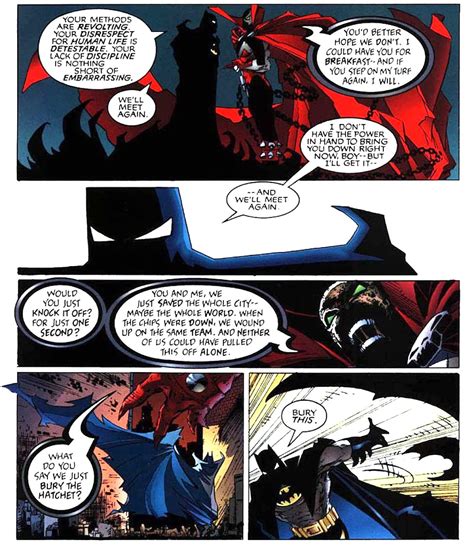 Batman & Spawn To Settle Their Brutal '90s Feud in New Crossover