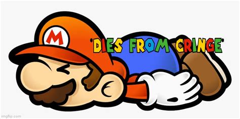 Mario dies from cringe Blank Template - Imgflip