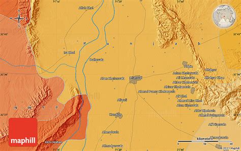 Political Map of Miānwāli