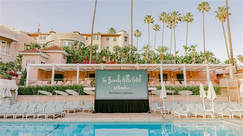 Beverly Hills Hotel MovIe Night Poolside Package Costs $1,700