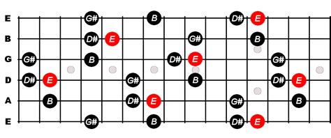 E Major 7th Arpeggio For Guitar - Constantine Guitars