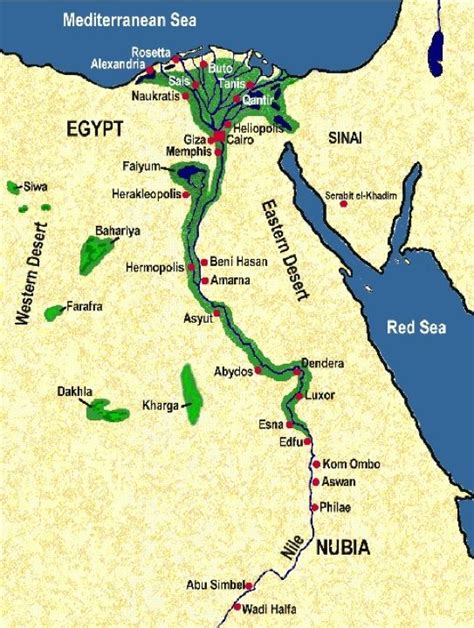 Nile River Valley | Egypt, Ancient egypt map, River valley civilizations