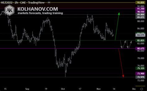 Could Lean Hogs reach the 89.800 level?