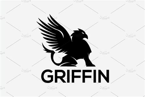 Griffin | Logo templates, Creative market, Griffin