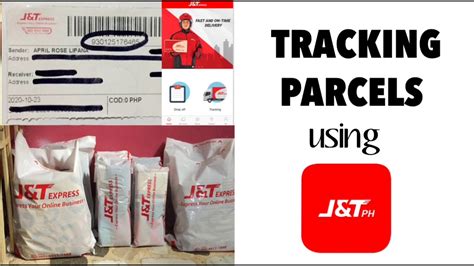 j&t express 🚚: tracking parcels using j&t app - YouTube