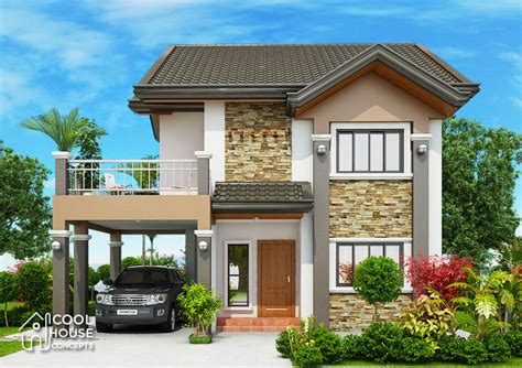 Four Bedroom Two Storey House Design - Cool House Concepts