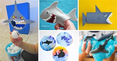 50+ Shark Crafts & Activities for Shark Week Fun | Kids Activities Blog