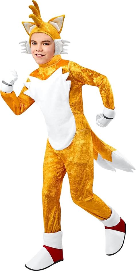 Anime Cosplay Costume Children Miles Prower/Tails Cosplay Halloween ...