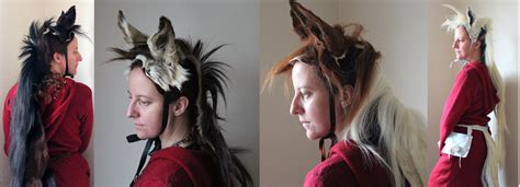 Horse mane, ears, and tail costumes by lupagreenwolf.deviantart.com on ...