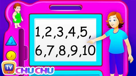 ChuChu TV Numbers Song - NEW Short Version - Number Rhymes For Children