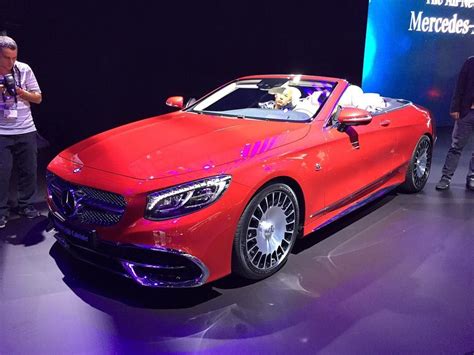 Maybach convertible one of 75 coming to USA #mercedesbenz #maybach # ...