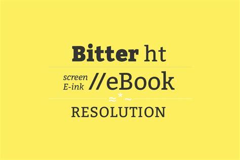 Bitter Font Free Download | FontSwan