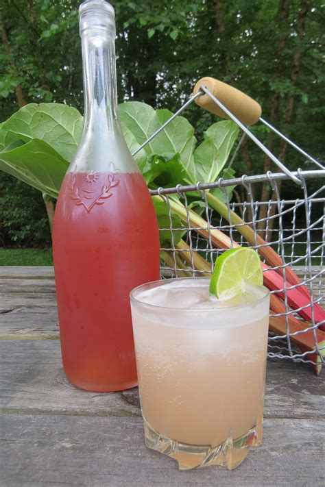 Rhubarb Simple Syrup Recipe for Cocktails, Nonalcoholic Drinks and as a ...