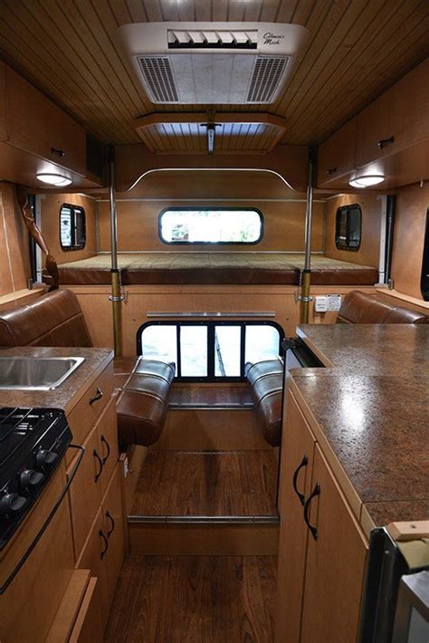 Truck Camper Interior Small Spaces Ideas 43 - RVtruckCAR | Truck camper ...