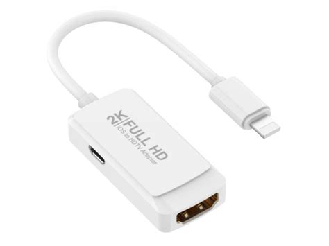 Apple iPad & iPhone Lightning to HDMI Adapter