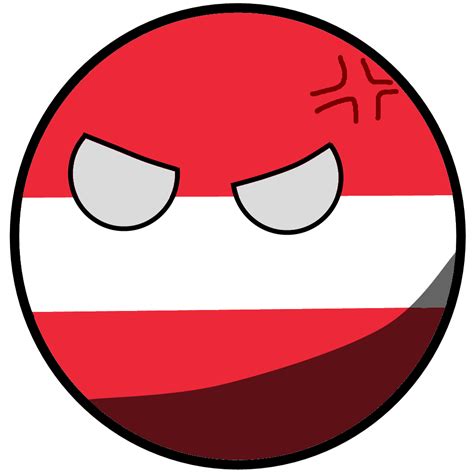 Countryball Austria (PISSED) by MuxaTheRufaro on DeviantArt