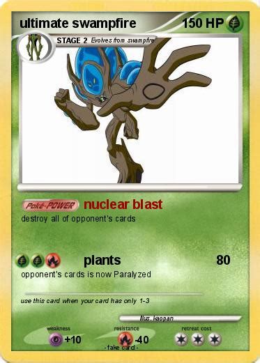 Pokémon ultimate swampfire 10 10 - nuclear blast - My Pokemon Card