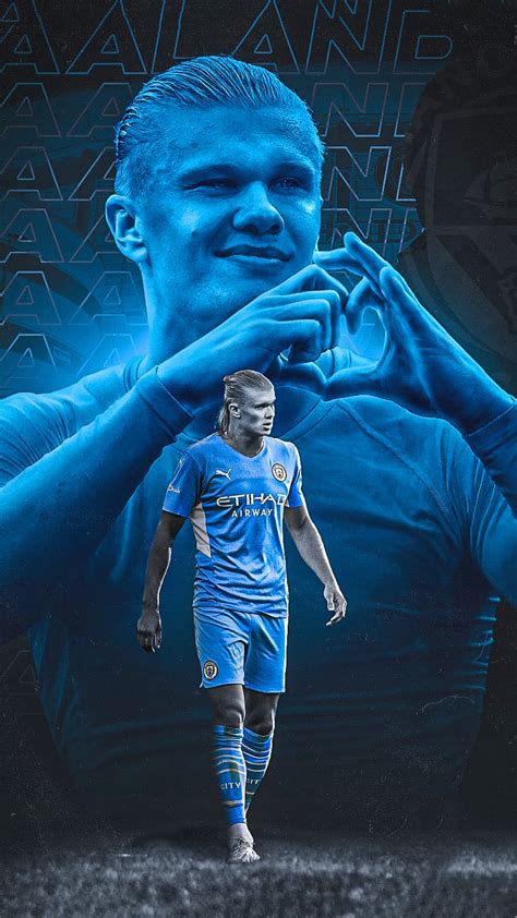 Haaland Man City Wallpaper - iXpap