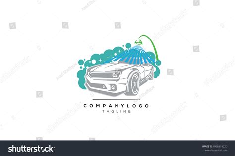 Car Washing Vector Logo Unique Design Stock Vector (Royalty Free ...