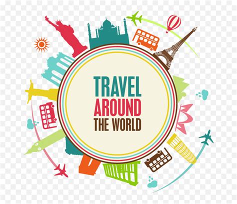 Travel Background Transparent Png - Traveller All Around The World ...