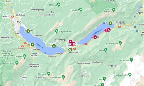 Interlaken Tourist Map