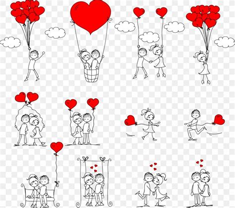 Drawing Romance Love Stick Figure, PNG, 1503x1332px, Watercolor ...