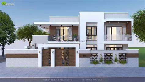 Garden Villa Design 2 Storey Modern House - House And Decors