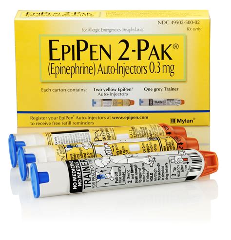 EPIPEN® (epinephrine injection, USP) Auto-Injector 0.3 mg 0.3 mg | Mylan