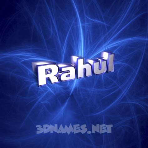 Rahul Logo Wallpaper