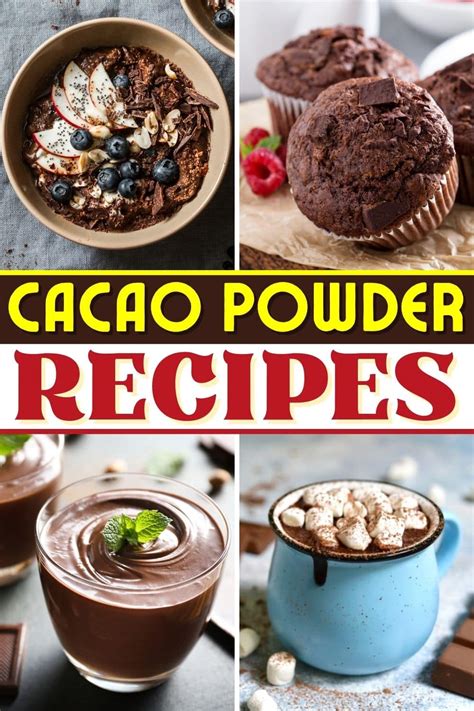 20 Easy Cacao Powder Recipes To Try ASAP - Insanely Good