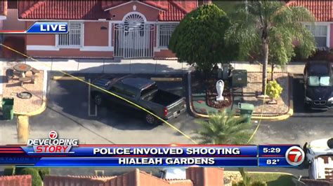 Man in custody, dog killed, 3 injured after shootings in Hialeah ...