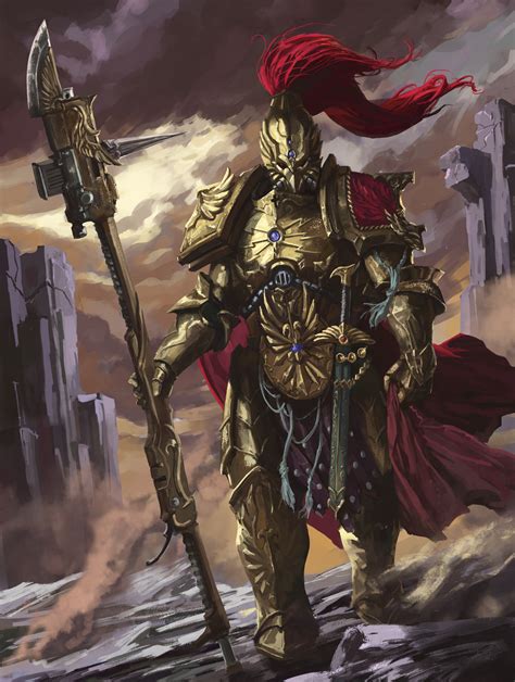 ArtStation - Adeptus Custodes Fan Art