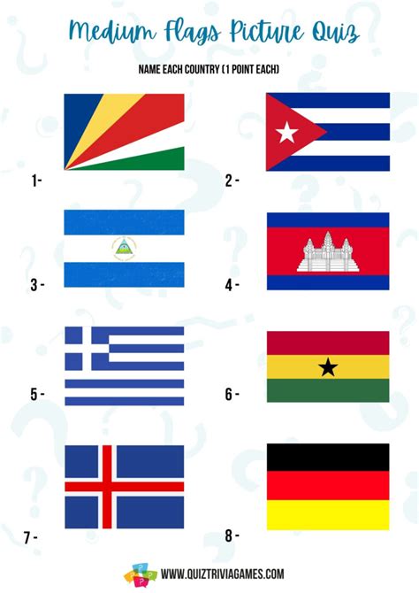 70+ World's Flags Quiz Questions And Answers - Quiz Trivia Games