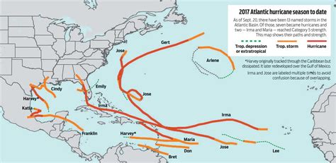 These maps help explain where and how powerful hurricanes have been in ...