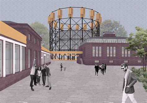 ArtStation - Energy Museum & Gasometer