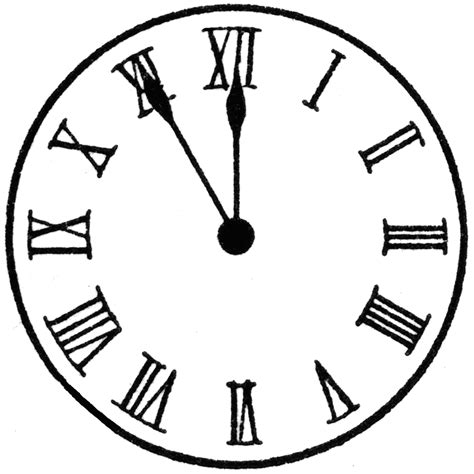 Clock 11:50 | ClipArt ETC