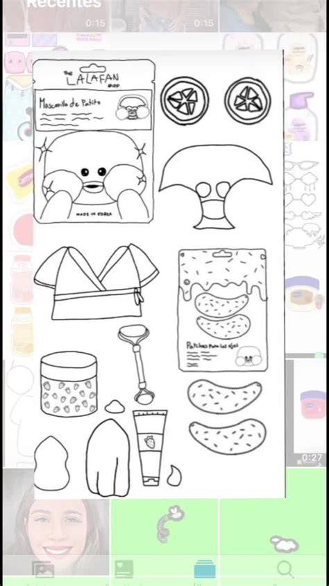 paper duck skin care Easy Doodles Drawings, Simple Doodles, Cute ...