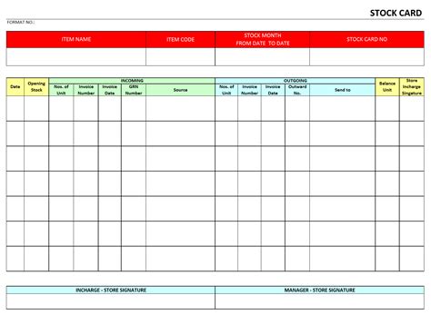 Stock Report Template Excel – Atlanticcityaquarium.com