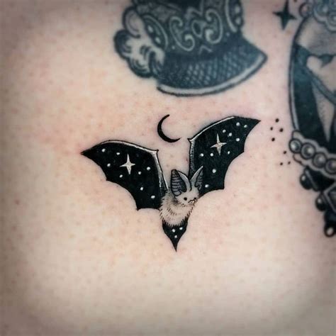 ARTES OBSCURAE | DARK ARTS on Instagram: "Tiny Bat Tattoo by @needle ...