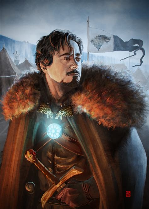 Tony Stark of Winterfell - Game of Thrones and Iron Man Fan Art ...