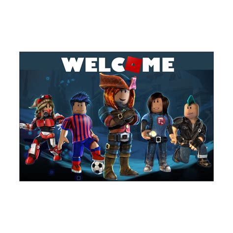 Roblox Theme Entrance Banner | Roblox Welcome Banner – PRETTY UR PARTY