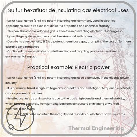 Sulfur Hexafluoride | Insulating Gas, Electrical Uses