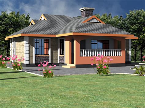 3 Bedroom House Plans With Photos In Kenya Bedroom Plans Zambia Floor ...