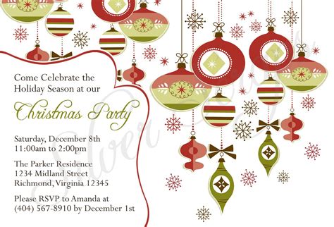 Religious Christmas Invitation Templates - Invitation Design Blog